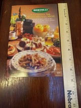 BERTOLLI Celebrates the Mediterranean Menu - Recipe Book - £3.15 GBP