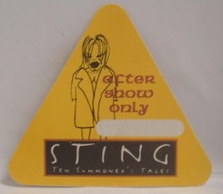 STING / THE POLICE - ORIGINAL CONCERT CLOTH TOUR BACKSTAGE PASS  ***LAST... - $10.00