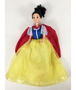 Lot Disney SNOW WHITE Doll &amp; CLOTHES Dwarfs Authentic 1990s 2 Outfits - £13.44 GBP