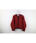 Vintage 90s Pendleton Womens Medium Wool Blend Knit Cardigan Sweater Bla... - $1,098.54 MXN