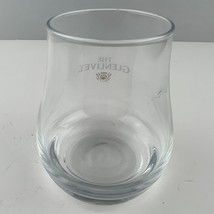 The Glenlivet Whisky Taster Glass Wide Heavy Base Etched Letters Gold Logo - £15.73 GBP