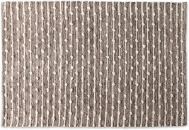 Dii Slub Rug Collection Recycled Cotton Loop, 2X3&#39;, Stone - £35.15 GBP