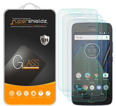 3X For Motorola &quot;Moto G5 Plus&quot; Tempered Glass Screen Protector - £15.97 GBP