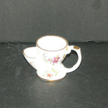 Miniature Shaving Scuttle Mug Cup Hammersley England Fine Bone China Porcelain - £23.67 GBP