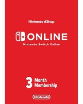 Nintendo Switch Online Individual Membership 3 Month - HONG KONG / US/ EUROPE - £14.34 GBP