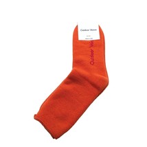 Outdoor Voices Crew Socks Orange S/M M 6-8.5, W 7-9.5 - £9.85 GBP
