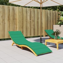  Sun Lounger Cushion Green Oxford fabric 78.7 x 27.6 x 1.2 in - $123.48 CAD