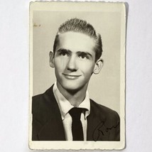 Vintage Original 1954-57 High School Boy Photograph Black White Butler PA - £8.11 GBP