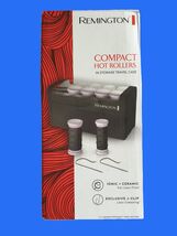 Remington H1018 Compact Hot Rollers Hair Setters Pink Ceramic Compact De... - $15.99