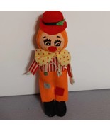 Vintage Dakin &amp; Co Clown Doll 6&quot; Tall - $34.73 CAD