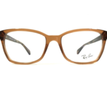 Ray-Ban Eyeglasses Frames RB5362 8179 Clear Brown Square Full Rim 54-17-140 - $79.19