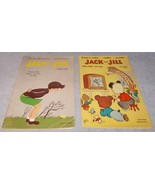 Vintage Jack and Jill Children&#39;s Magazine Lot March 1954 November 1953 - €5,10 EUR