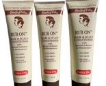 NEW 3 SoftSheen Carson Sta-Sof-Fro Rub On Hair Scalp Conditioner Extra D... - $89.09