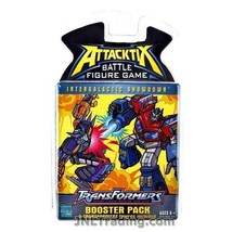 Year 2006 Attacktix Battle Game Transformers Booster Pack w/ 2 Random Figures - $32.66