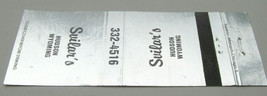 Svilar&#39;s - Hudson, Wyoming Restaurant 20 Strike Matchbook Cover WY Match Cover - £1.35 GBP