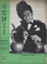 Genii The Conjurors&#39; Magazine August 1944 Vol. 8 No. 12 - £7.28 GBP