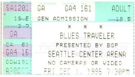Vtg &#39;Blues&#39; Voyageur Concert Ticket Stub Décembre 1 1995 Seattle Centre Arena - £36.81 GBP