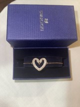 Swarovski Una Heart Rose Gold tone Plated Bracelet NEW IN BOX - $209.23