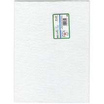 Eco-Fi Plus Premium Felt Sheet 9&quot;X12&quot;-White - $43.20