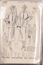 Butterick Pattern 7232 Size 18 Misses’ 2 Piece Suit In 2 Variations - £27.89 GBP