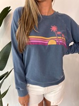 Sundry cali sunset sweatshirt in Nightshade - size 4 - $111.87