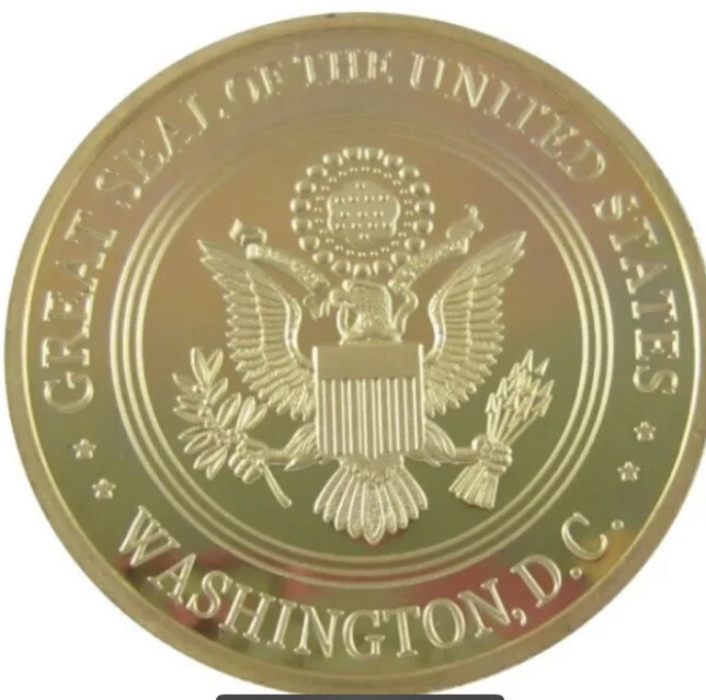Department of Education US Government Coin DOE W/ Retirement Award Item image 7