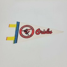 Baltimore Orioles **RARE** 70s Pennant Flag VTG banner mini MLB Baseball Birds - £14.65 GBP