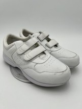 Propet Men’s Life Walker Shoes Sz 9 Medium White Leather Sneaker MA5073 Stable - £17.12 GBP