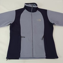 The North Face Women's Large Black/Blue Long Sleeve Full-Zip Fleece Lined Jacket image 12