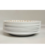 Lot of 13 Vintage Corelle Corning Butterfly Gold 1970&#39;s Saucers 6.25&quot; Di... - $39.59