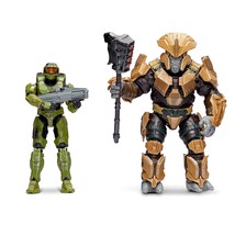 Halo 4&quot; World of Halo Two Figure Pack  Master Chief vs. Brute Chieftain - £35.76 GBP