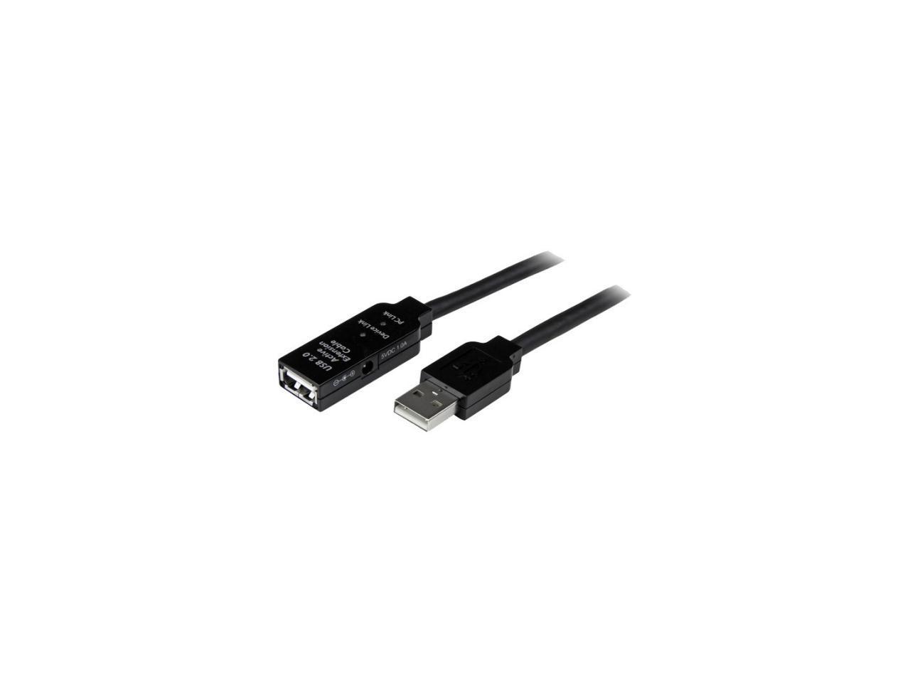 StarTech.com 5m USB 2.0 Active Extension Cable - M/F - $98.99