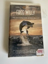 Free Willy VHS, Clamshell New vintage 1993 Rare  Keiko Killer Whale - £11.36 GBP