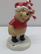 Disney Enesco Pooh and Friends Figurine Wishing You the Sweetest Holiday... - $12.82