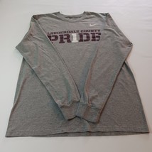 Nike Regular Fit Lauderdale County Pride Mens Gray Long Sleeve Graphic T... - $14.54