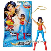 Year 2016 DC Super Hero Girls 6 Inch Figure Hero Action WONDER WOMAN with Lasso - £27.96 GBP