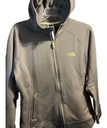 The North Face Women’s L Gray Long Sleeve Full Zip Polyester Fleece Jacket - £27.39 GBP