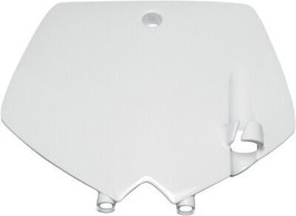 UFO Front Number Plate White KT03071-041 - $24.95