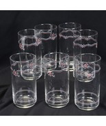 Corelle English Breakfast Tumblers Glasses Lot of 7 - $19.59