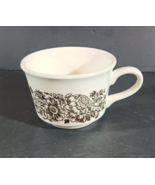 Vintage ROYAL CHINA JEANNETTE COFFEE CUP MUG SUSSEX Brown Flowers Ironware - €7,47 EUR