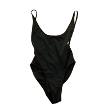 Fashion Nova Black One Piece Swimsuit Womens Medium NEW - $15.00