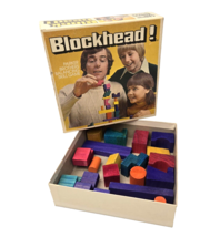 Vintage 1975 Blockhead Balancing Skill Game by Parker Brothers Complete ... - £8.58 GBP