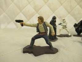 Star Wars Action Figure Lot Boba Fett Tie Fighter Han Solo Action Masters + more - £19.32 GBP