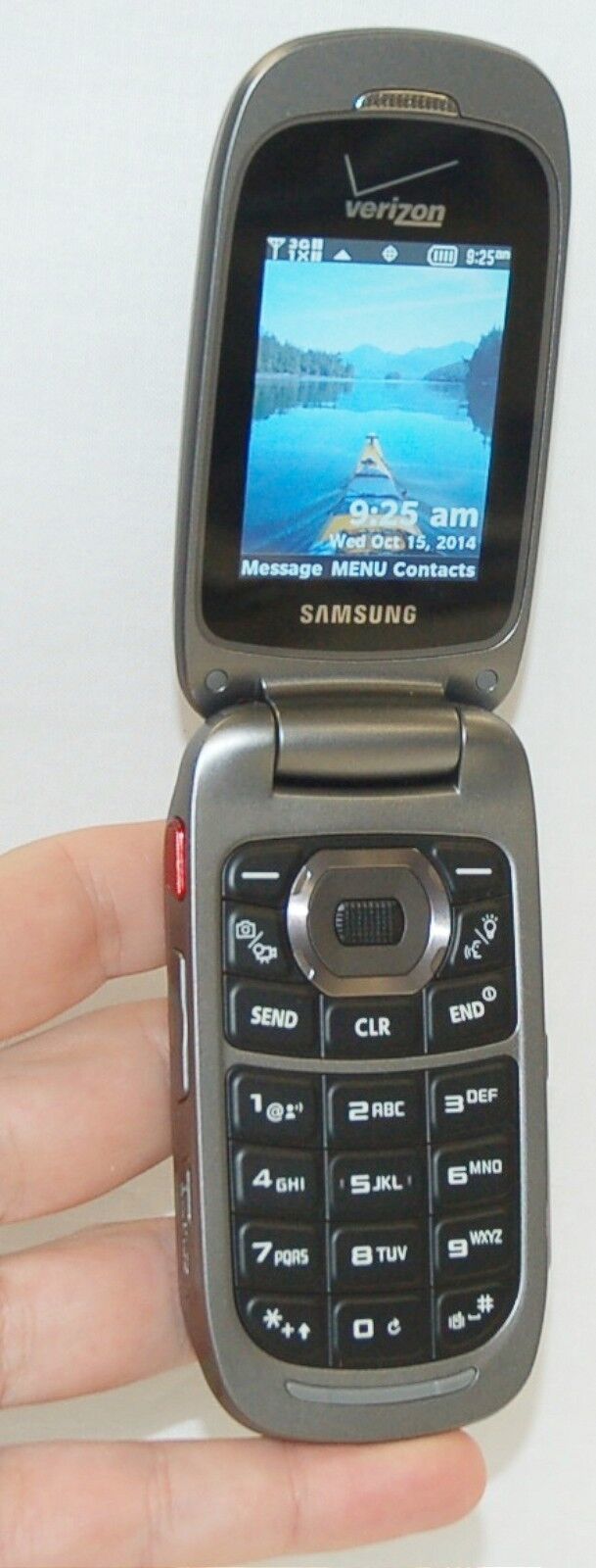 Samsung SCHU660 Convoy 2 GRAY Verizon Wireless Flip Phone Rugged 3G