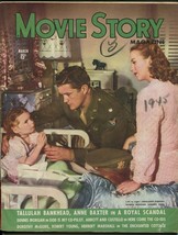 Movie Story 3/1945-Fawcett-Dennis Morgan-Blondie-Abbott &amp; Costello-VG - £36.28 GBP