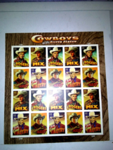 US Stamps/Postage/Sheets Sc #4449a Cowboys Silver Screen MNH F-VF OG FV $8.80 - £9.57 GBP