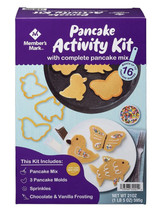 SHIP N 24H-Pancake Activity Kit Member&#39;s Mark Molds Sprinkles Frosting K... - £6.21 GBP