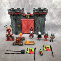 Playmobile 4440 Wolf Knights Take Along Castle Medieval-Incomplete Missi... - $45.07
