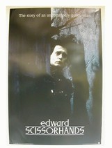Edward Scissor Hands Poster Scissorhands Johnny Depp - $45.35