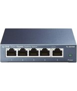 TP-Link 5 Port Gigabit Ethernet Network Switch TL-SG105 MINT CONDITION  - £13.10 GBP